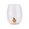 Celebrate It; 16oz. Pumpkin Icon Stemless Wine Glass by Celebrate It™; Category:Halloween Baking & Party; Image:2